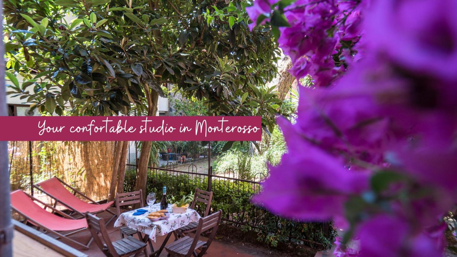 Il Giardino Di Ada Ground Floor Studio With Ac And Patio مونتيروسّو ال ماري المظهر الخارجي الصورة